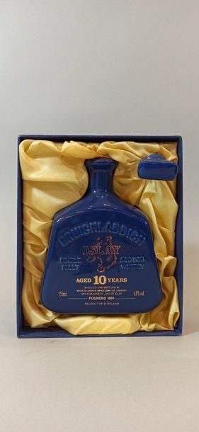null 1 bottle SCOTCH WHISKY "Single Islay Malt", Bruichladdich 10 years (porcelain...