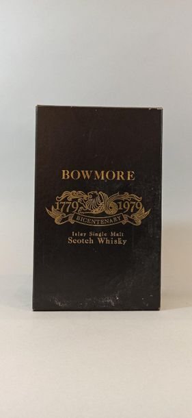 null 1 bottle SCOTCH WHISKY "Yslay Single Malt", Bowmore 1964, ("Bicentenary" box...