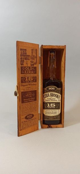 1 bouteille KY STRAIGHT BOURBON Old Ezra,...