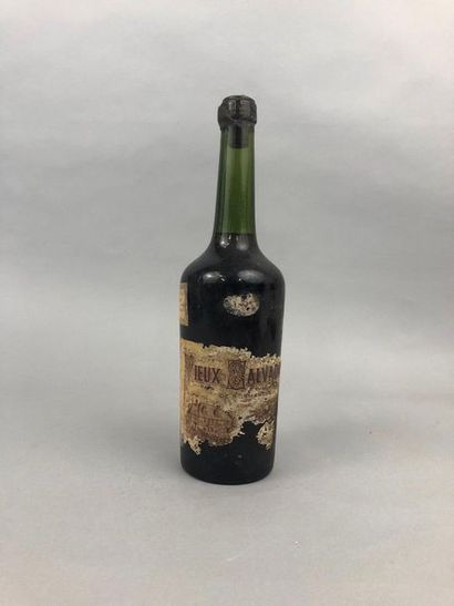 null 1 bouteille CALVADOS Huet 1893 (eta, mill partiel, TLB)