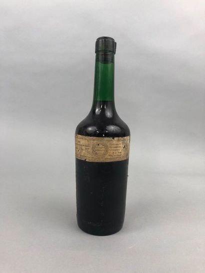 null 1 bottle CALVADOS Huet 1893 (eta, readable mill, TLB)