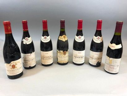 null 6 bouteilles BOURGOGNE (Bouchard P&F ; on joint 1 Châteauneuf)