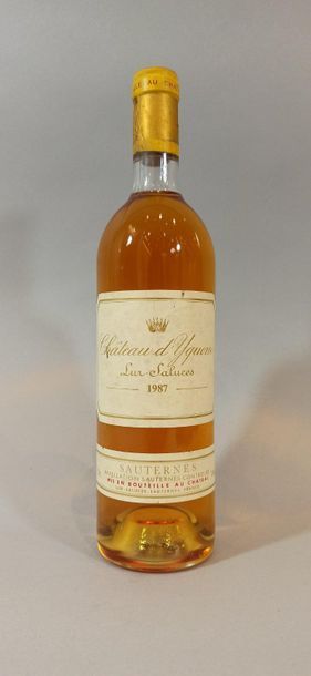 null 1 bouteille de CHATEAU d'YQUEM Sur-Saluces blanc

Appelation Sauternes controlée,...