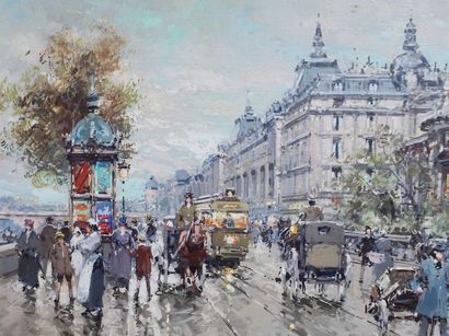 null BLANCHARD Antoine, 1910-1988

La gare d’Orsay, Paris

huile sur toile

signée...