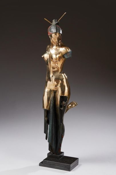 null AVETISSIAN Albert, born in 1949
Female scorpion
bronze with double patina on...