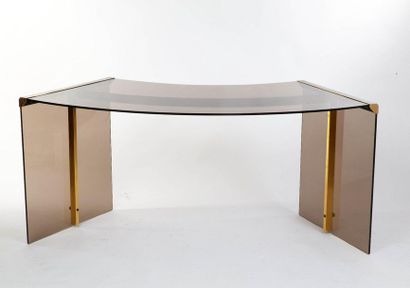 null GALLOTTI Pierangelo and RADICE (20th)

Boomerang "President" desk and tempered...