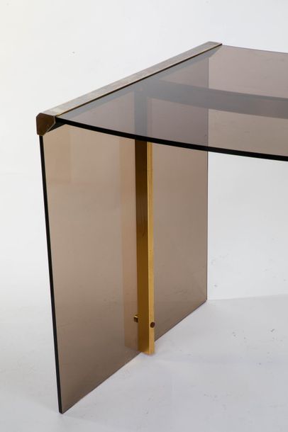 null GALLOTTI Pierangelo and RADICE (20th)

Boomerang "President" desk and tempered...