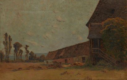 null CARLOS-LEFEBVRE Charles, 1853-1938

Seaside at dusk - Farmhouse

oil on double-sided...