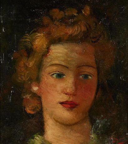 null DERAIN ANDRÉ, 1880-1954

Young blonde woman

oil on canvas (some restorations)

signed...