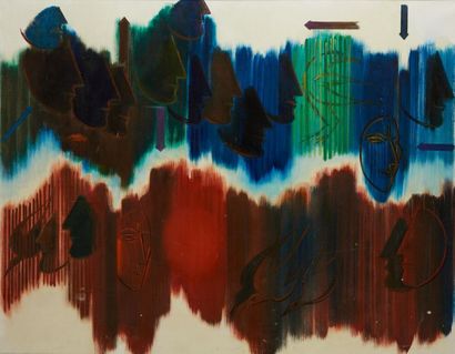 null GONZALEZ Roberta, 1909-1976

The Shadows n°1, 24/11/67-18/12/67

oil on canvas...