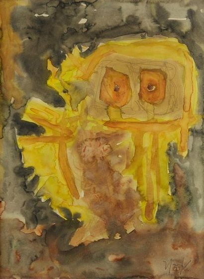 null NIETO Rodolfo, 1936-1985

Yellow Character

watercolour on paper

signed lower...