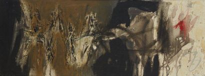 null NIKOS, KESSANLIS Nikos says, 1930-2004

Surprise, Rome, 1959

oil on canvas...
