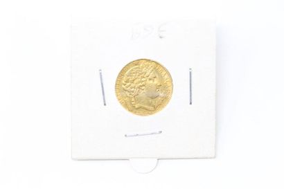 20 franc gold coin 