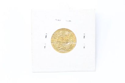 null 20 franc gold coin "Cérès" (1850 A)

Weight: 6.45 g. 

