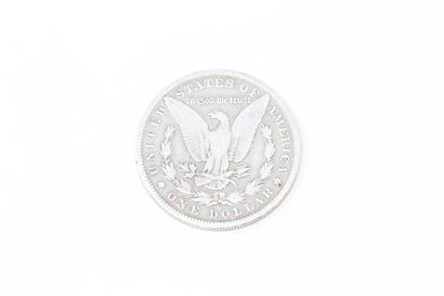 null UNITED STATES silver coin of 1 dollar " Morgan Dollar "

Obverse: Liberty's...