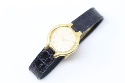 EBEL EBEL
Montre bracelet de dame, boîtier en or jaune 18k (750), index chiffres...