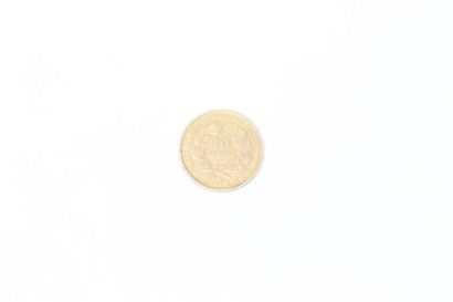null Gold coin of 10 Francs, Ceres, Second Republic, (1850 A).

TB to APC. 

Weight...