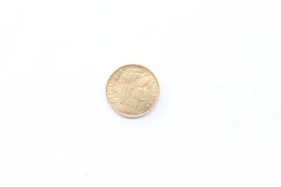 Gold coin of 10 francs au Coq (1914)

Tb...