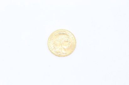 null Pièce en or de 20 Francs au coq, 1913

Poids : 6.45 g. 