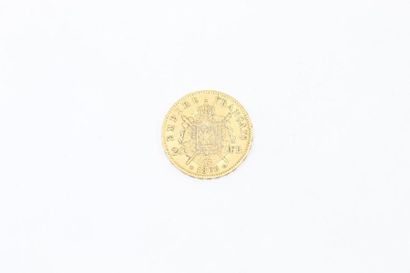 null Napoleon III (1866 BB) 20 Francs yellow gold coin

Weight: 6.45 g. 