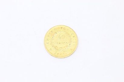 null Coin of 40 francs Napoleon head laureate, French Empire 1811 A (Paris workshop)

Obverse:...