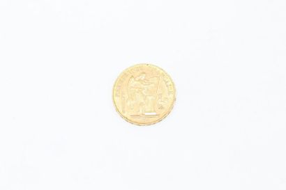 Gold 20 Francs coin IIIème République au...