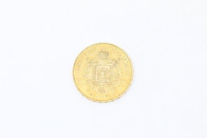 null Pièce de 50 Francs or, Paris, 1855.

Poids : 16.1 g.