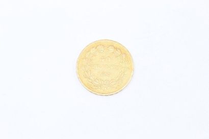 null Gold coin of 40 francs Louis Philippe I, 1833 A

TB to APC. 

Weight: 12.87...