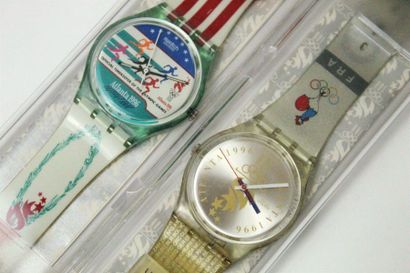 SWATCH SWATCH

Watch model Atlanta 1996, original box, with its certificate. 

Watch...