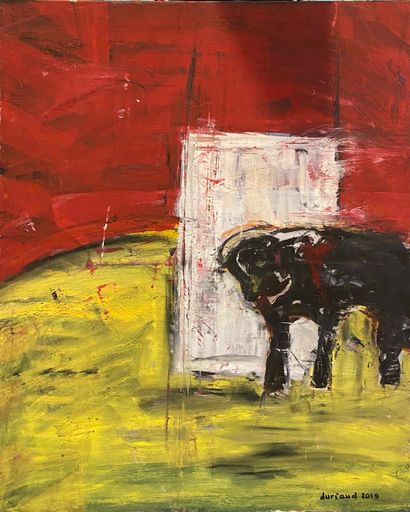 null DURIAUD CHRISTIAN (Born in 1944)

"Corrida"

Oil on canvas

Signed lower right

(Work...