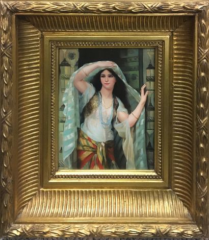 null MODERN ORIENTALIST SCHOOL

Young woman with a veil

Oil on panel

25 x 20 c...