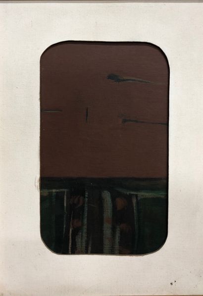 null LACHAS Costas, 20th century,

Untitled,

oil on canvas marouflaged on panel,...