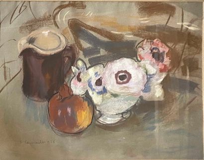 null COURNAULT Étienne (1891-1948)

Still life with a bouquet of pansies

Pastel...