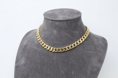 null Necklace in 18k (750) yellow gold with chain link. 

Neck size: 39.5 cm. - Weight...