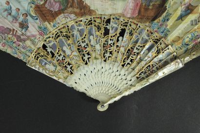 null 
Harvest, circa 1740-1750





Folded fan, double sheet of gouache wallpaper...