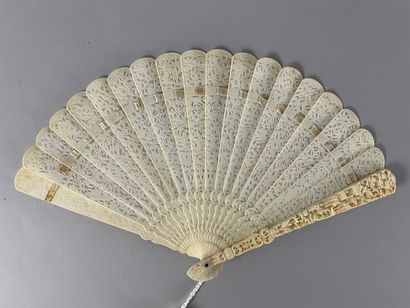 null Bamboo gardens, China, 19th century

Broken type fan made of bone pierced and...