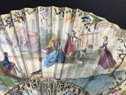 null 
The coronation of the chosen one, circa 1750





Folded fan, the double sheet...