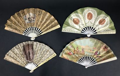 Four advertising fans

Paper sheets, wooden...