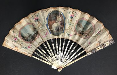 
Two fans, circa 1780





*One, the silk...