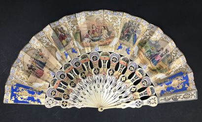 null 
François Coppée's "February", circa 1880.





Folded fan, the sheet in cream...