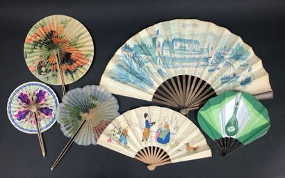 null Six fans, early 20th century

For different alcohols including Benedictine,...
