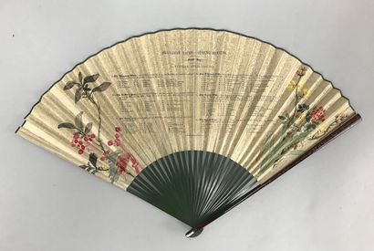 null Three fans, 19th-20th century

*One, the printed sheet of paper from the "Shanghai...