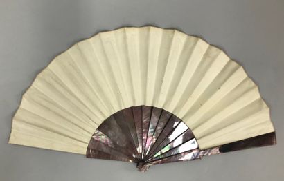 null Georges Cain (1853-1919), Thoughts, 1881

Folded fan, the sheet in cream skin...