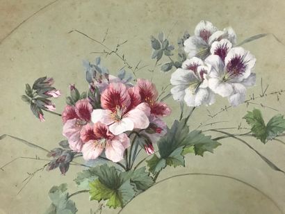 null Flowers, early 20th century

Three projects of fan leaves made of flower wallpaper...