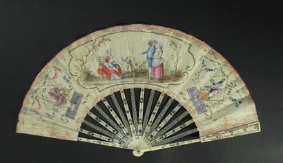 null 
Peasant Happiness, circa 1780-1790





Folded fan, the silk leaf painted with...