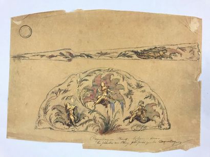 null Duvelleroy Fund Fan Sheets

Set of engraved or printed plates from the end of...