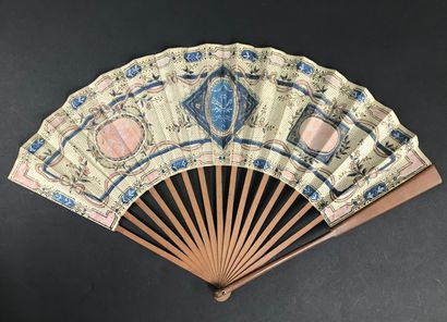 null 
Promise of love, circa 1790





Two fans, paper sheets printed with symbols...