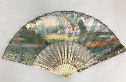 null 
Harvests and country pleasures, circa 1760-1770





Folded fan, the double...