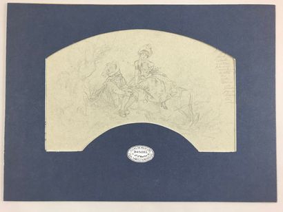 null The Spring of Love, circa 1880

Sketch for a fan leaf decoration, in pencil,...