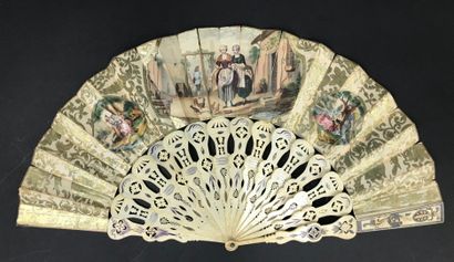 null 
François Coppée's "February", circa 1880.





Folded fan, the sheet in cream...